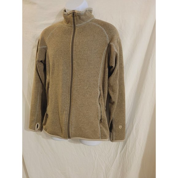 Kuhl Men's Alfpaca Kashmira Full Zip Fleece Sweater Jacket - Picture 6 of 6